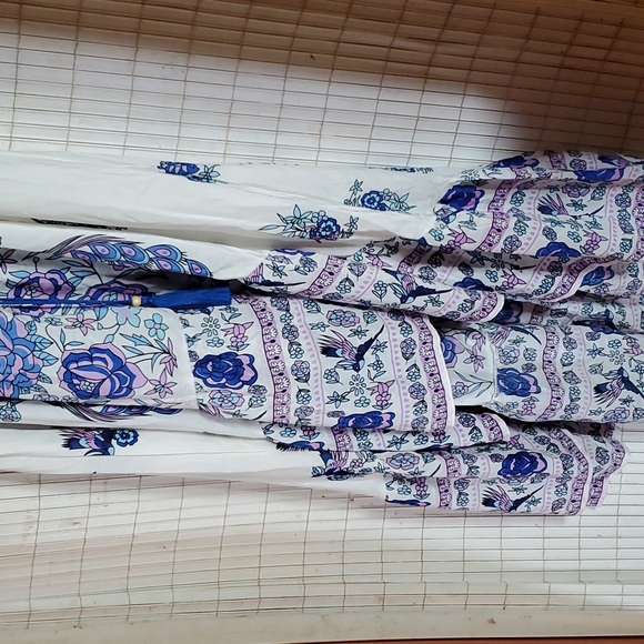 EVERKAKI. Multicolored. Short sleeves. Bohemian dress. - Picture 2 of 8